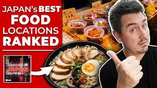 Japan’s 10 Greatest Food Locations Revealed | @AbroadinJapan #136