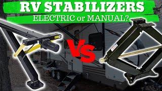 Are Electric RV Stabilizers Better Than Scissor Jacks?