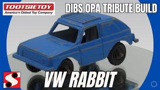 Custom Tootsietoy VW Rabbit - Opa Tribute Build - Diecast International Builders DIBS