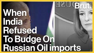 When India refused to budge on Russian oil imports