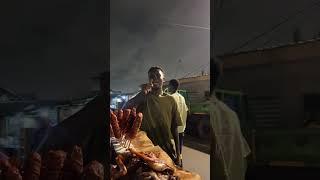 Exploring Local Dishes at Osu Night Market in Accra, Ghana. #food