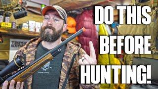 Do THIS To Your Rifle Barrel Before Hunting!