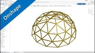 Userwish - Dome - Kuppel - Onshape Training - Part Design