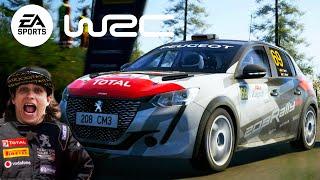 el DESAFÍO más DURO al que me he enfrentado  EA SPORTS WRC retos contrarreloj  PEUGEOT 208 rally 4