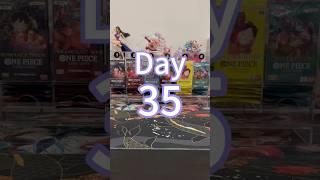 Day 35: OPENING ONE PIECE PACK UNTIL WE HIT A MANGA RARE! #onepiece #cards #anime #series