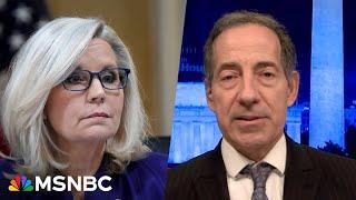 ‘Fear, intimidation’: Raskin criticizes Republicans trying to 'make an example' out of Liz Cheney