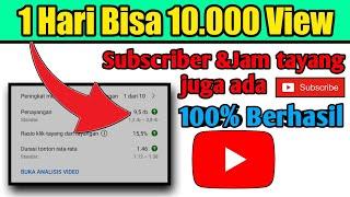 CARA MENAMBAH VIEWERS YOUTUBE DENGAN CEPAT