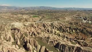 Kızıl Vadi Kapadokya HAVADAN CEKIM Cappadocia - DJI PHANTOM 3 PRO - Drone Airlines - drone videolari