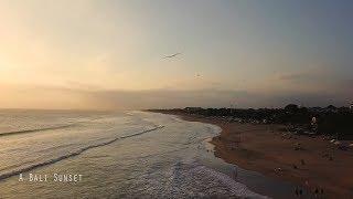 A Bali Sunset - Seminyak - Indonesia (4K Cinematic Drone Footage - DJI Mavic Pro)