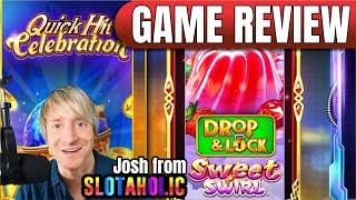 Slot Review! - DROP & LOCK SWEET SWIRL! #slots #slotmachines #casino