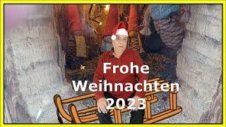 Beste Wünsche zu Weihnachten 2023 vom Reisefalter