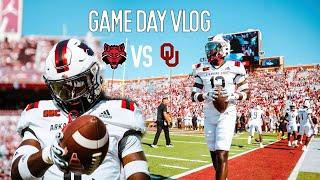 MY SCHOOL PLAYED OKLAHOMA...|| GAME DAY VLOG COLLEGE FOOTBALL