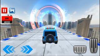 Police Car Stunts Game Police Car Mega Ramp Car Racing Gameplay 7