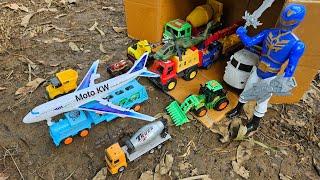 Box Berisi Pesawat Baru, Helikopter, Mobil Mobilan Truk Molen Besar, Diecast Truck, Crane, Excavator