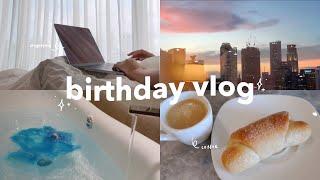 vlog  : birthday staycation, food, sunsets, hauls + more