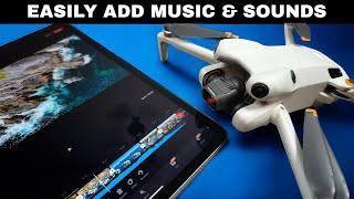 How To Add Music & Sounds To Your Drone Footage - LightCut Aerial Audio Match