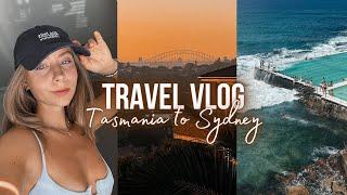 ONE WEEK IN SYDNEY (BONDI BEACH) + TASMANIA - Solo Travel Vlog // annrahel