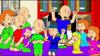 Caillou's Friends Gets Grounded on St Patricks Day