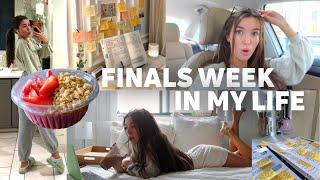 [COLLEGE FINALS VLOG] exams, grades, gym, smoothie bowls