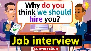 Job interview in English (Practice English Conversation) Improve English Speaking Skills Everyday