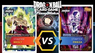 STARTER BROLY VS STARTER FRIEZA - DRAGON BALL SUPER  CARD GAME FUSION WORLD