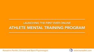 Promo -  Athlete Mental Training Program - Bronze Course - Sport Psychology | Kunashni Parikh