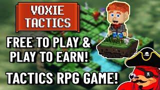 What is Voxie Tactics? P2E RPG Game!