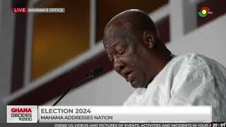 Victory Parade: John Mahama’s First Speech as President Elect   - JDM Addresses the Nation