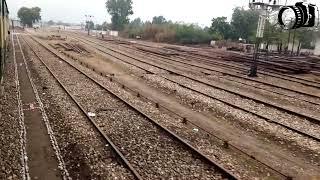 Train Journey | Bhalwal to Faisalabad | PART 4 | 18 Down Millat Express | Sargodha Arrival |Action