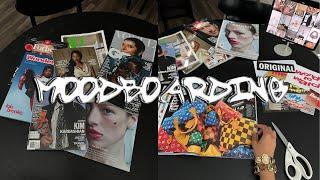 moodboarding for 2024 (creative vlog)