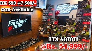 Used Graphics card Prices in Delhi | GPU prices | RX 570 at Rs.6,500/- | RTX 4070ti At Rs.54,999/- |