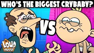 Who Cries The Most? Baby Lily Vs. Lynn Loud Sr  | The Loud House