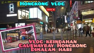 Hongkong vlog  vlog keindahan causwaybay Hongkong dimalam hari 