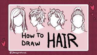 How to Draw Hair