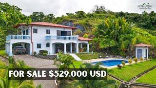 2 Story Ocean View House FOR SALE    in Costa Rica I Drone Tour