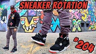 SNEAKER ROTATION #204 AIR JORDAN 4 "BRED"