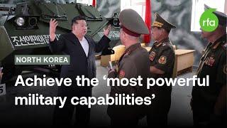 North Korea's Kim :  Achieve the “most powerful military capabilities”| Radio Free Asia (RFA)