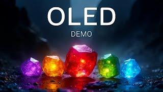 Gemstones OLED Demo HDR 4k Ultra HD Dolby Vision 60fps - Breathtaking Jewelry