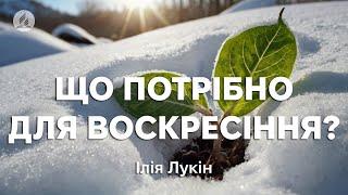 Що потрібно для воскресіння? | Ілія Лукін