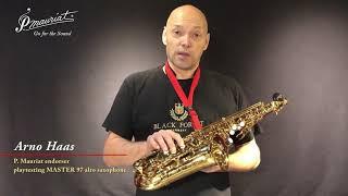 Arno Haas playtesting P. Mauriat Master 97 Alto Saxophone(English)