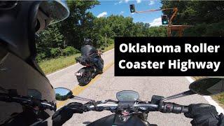 Oklahoma's Motorcycle Roller Coaster Highway (plus Pensacola Dam)