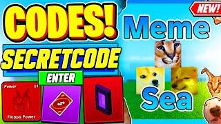 ️New️ ALL WORKING CODES For Meme Sea In 2024 - Roblox Meme Sea Codes 2024