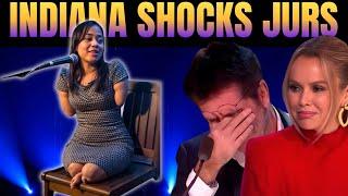 NOBODY RESISTED WHEN INDIANA Anaya Gupta PRAISED GOD | Auditions | AGT 2024