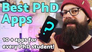 Best PhD Apps | 10+ essential apps for every PhD student