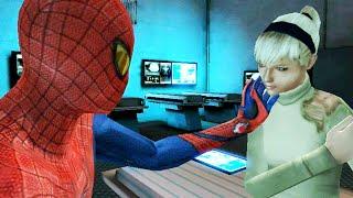 The Amazing Spider-Man (Wii) - Walkthrough Part 1 - Oscorp Tower (No Damage & All Collectibles)