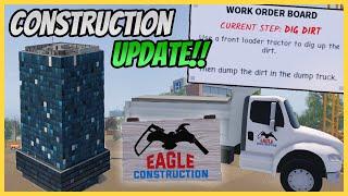 Construction Job UPDATE!! | Emergency Response Liberty County Roblox Roleplay