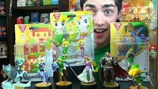 Unboxing ALL 4 NEW Legend of Zelda Series Amiibo!!