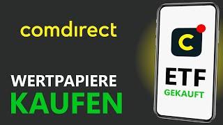 Aktien & ETF's kaufen | Comdirect Tutorial