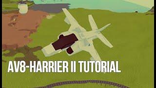 AV-8B HARRIER II || Roblox Plane Crazy Tutorial