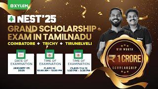 Win ₹1 Crore Scholarship | XYLEM Tamil Nadu | Jan 5th | For Class 10, 11 & 12 Students